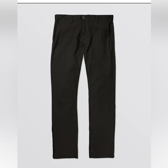 Volcom FRICKIN MODERN STRETCH PANTS - BLACK size 33 x 30 NWT in packaging - Picture 1 of 5